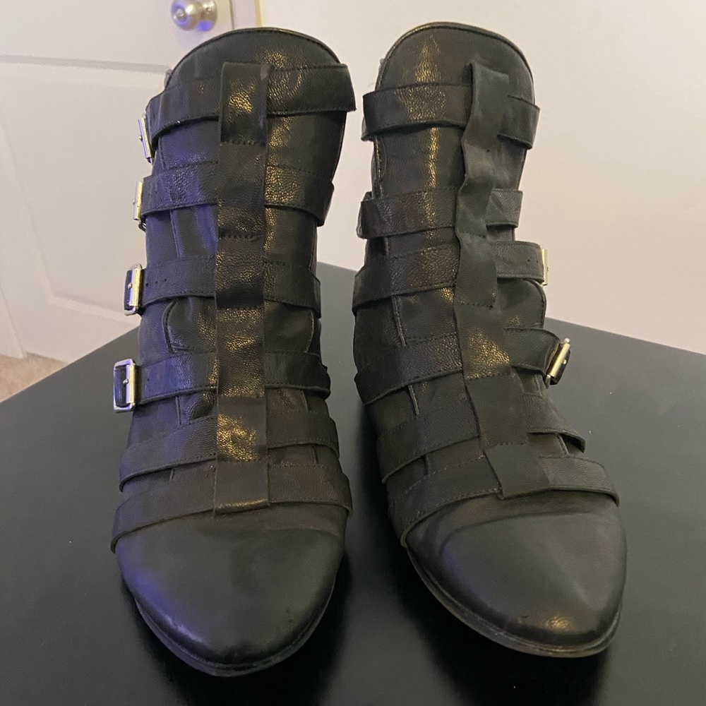 Jeffery Campbell Buckle Booties